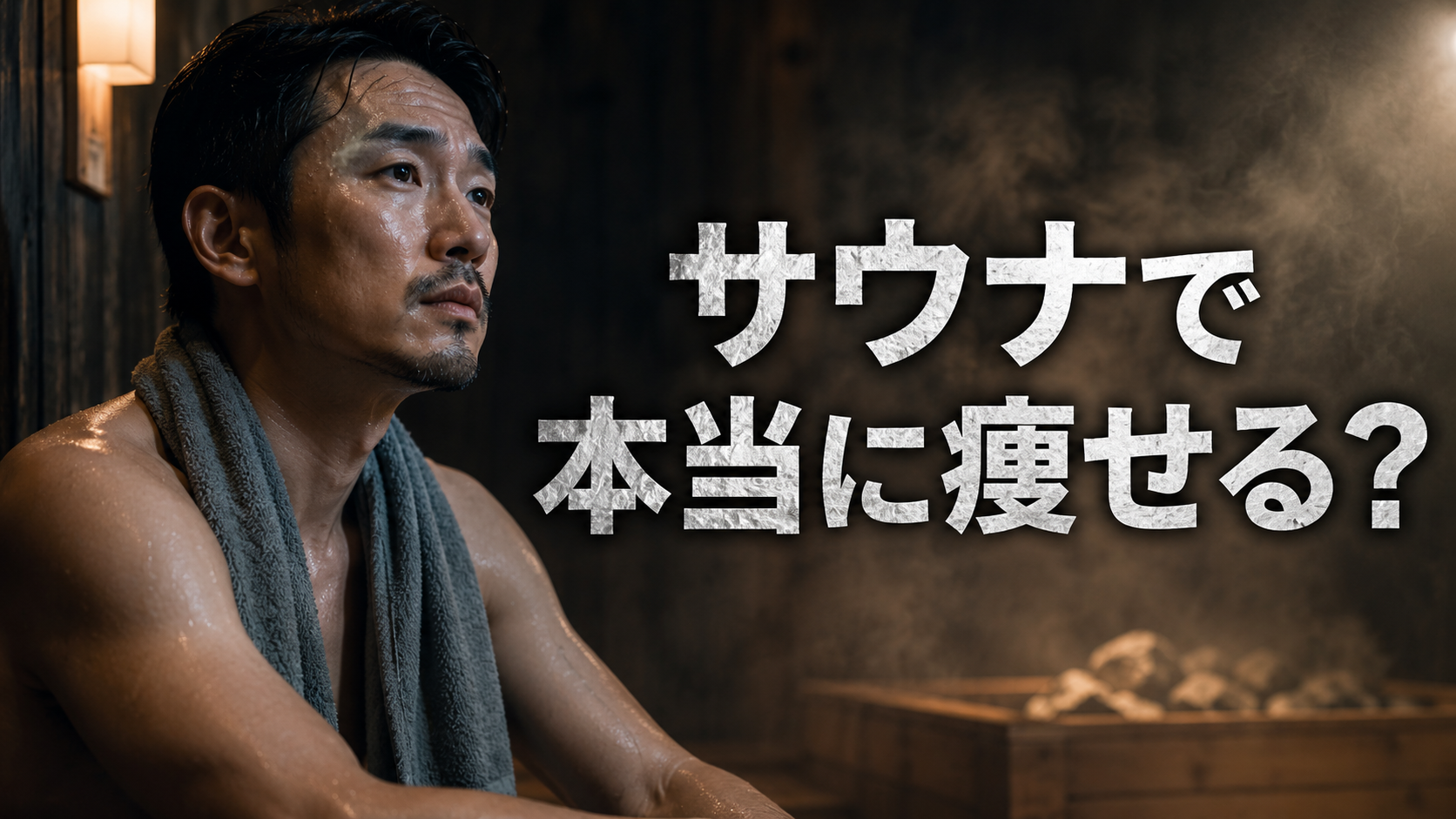 サウナで本当に痩せる?汗と体脂肪の関係を整理