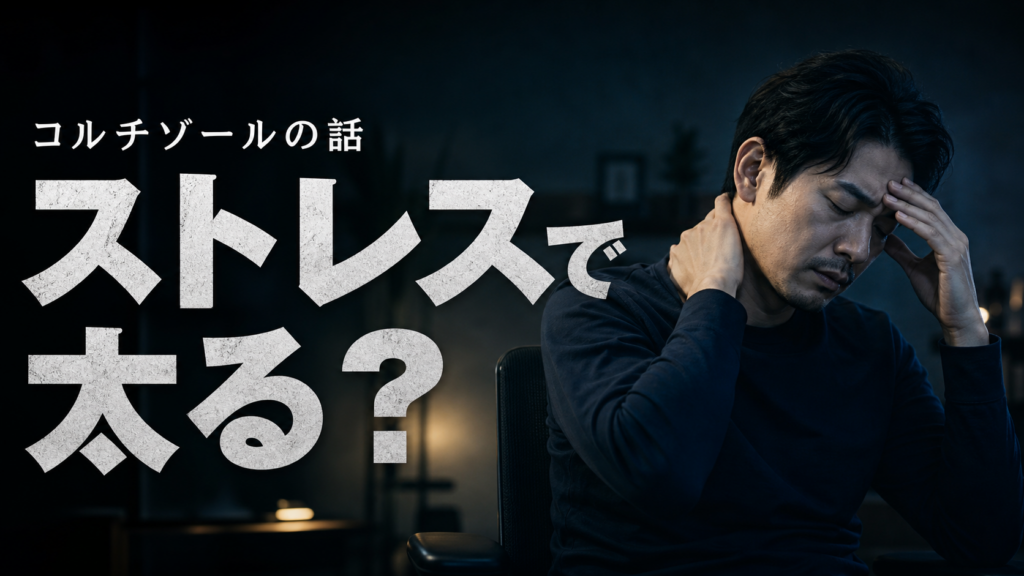 ストレスで太る？コルチゾールの話