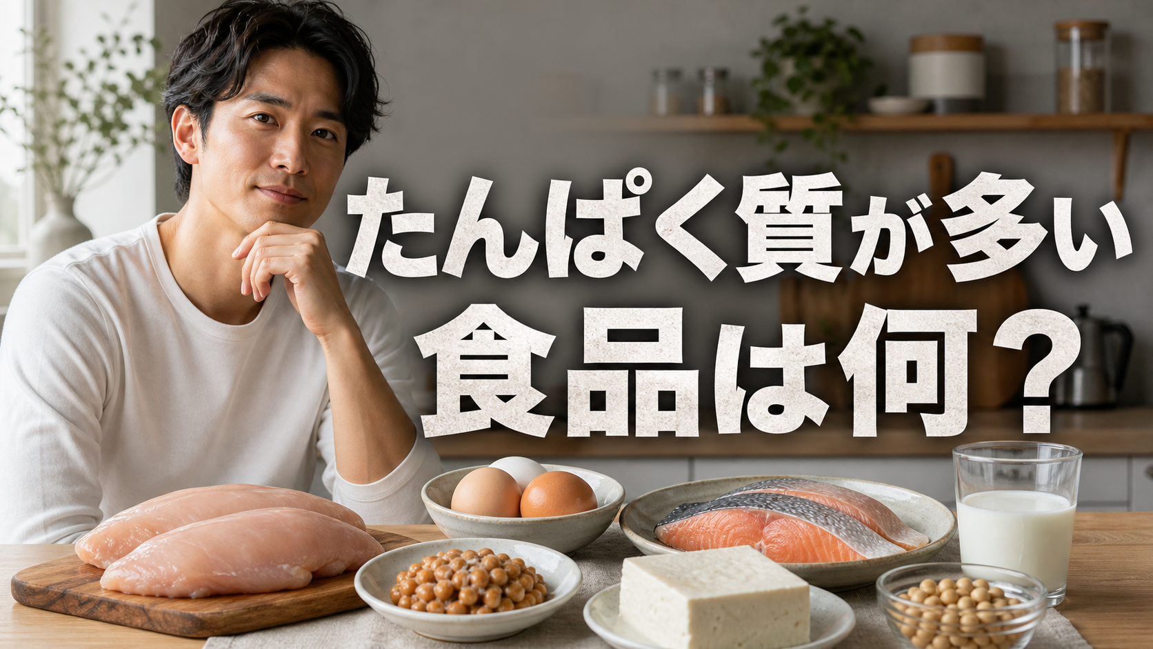 たんぱく質が多い食品の一覧と選び方