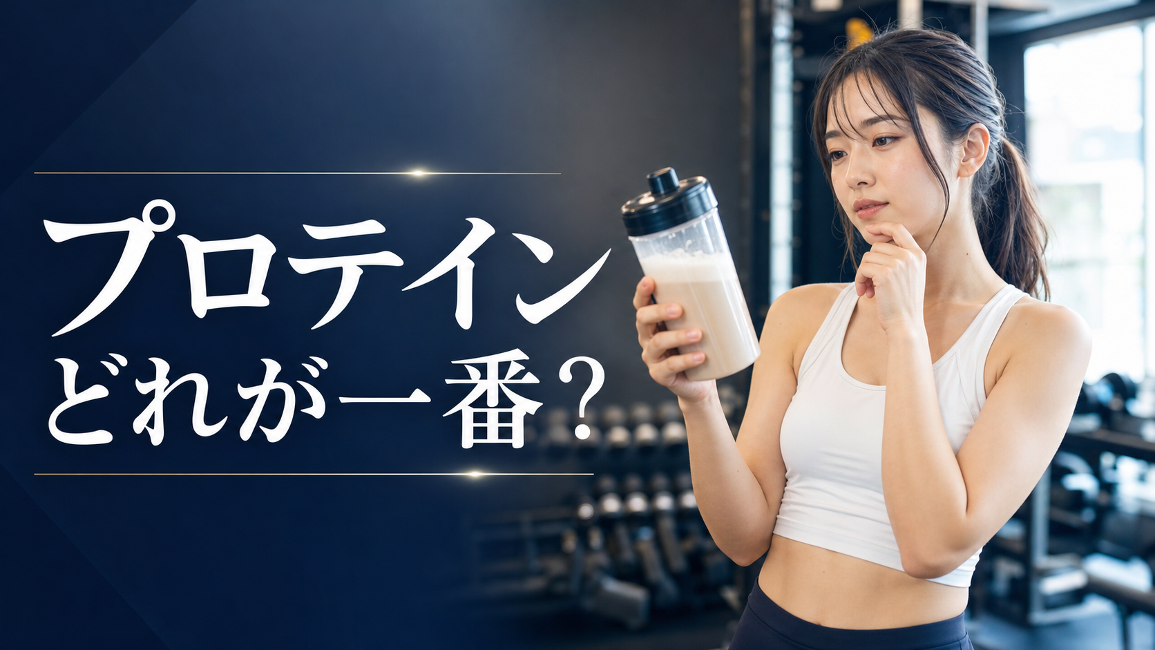 プロテインは結局どれが一番効く?目的別の選び方と量の目安を解説